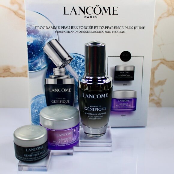 Lancome 3-piece Advanced Génifique Regimen Set BNIB - Picture 2 of 7